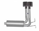 Gibson 87-96 Ford F-150 XL 4.9L 2.5in Cat-Back Super Truck Exhaust - Stainless-1