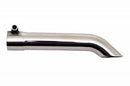 Gibson Turn Down Slash-Cut Tip - 1.5in OD/1.5in Inlet/8in Length - Stainless-1