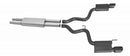 Gibson 15-17 Ford Mustang V6 3.7L 3in Cat-Back Dual Exhaust - Black Elite (Ceramic)-1