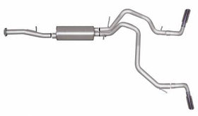 Gibson 07-12 Chevrolet Avalanche LS 5.3L 2.25in Cat-Back Dual Extreme Exhaust - Stainless