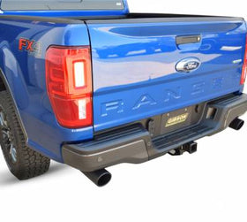 Gibson 19-22 Ford Ranger Lariat 2.3L 2.5in Cat-Back Dual Sport Exhaust - Black Elite - 0