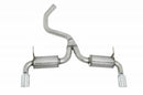 Gibson 14-20 Jeep Cherokee 3.2L 2.5in/2.25in Cat-Back Dual Split Exhaust - Stainless-1