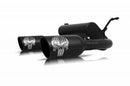 Gibson 18-22 Jeep Wrangler Sport 3.6L 2.5in Patriot Skull Series Cat-Back Dual Exhaust - Blk Ceramic-1