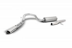 Gibson 21-22 GMC Yukon/Chevy Tahoe 5.3L 2/4WD Cat-Back Single Exhaust System - Stainless