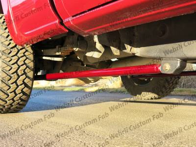 Wehrli 01-10 Duramax RCLB/CCSB/ECSB 60in Traction Bar Kit - Candy Red - 0