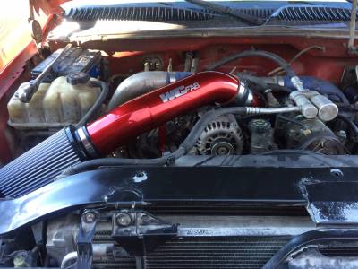 Wehrli 01-04 Chevrolet 6.6L LB7 Duramax 4in Intake Kit - Gloss White - 0