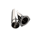 QTP 2.25in Weld-On QTEC Exhaust Cutout Y-Pipe-2