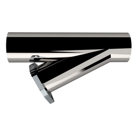 QTP 2.5in Weld-On QTEC Exhaust Cutout Y-Pipe - 0