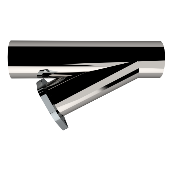 QTP 2.5in Weld-On QTEC Exhaust Cutout Y-Pipe - 0