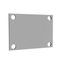 QTP Bolt-On QTEC Low Profile Cover Plate-1