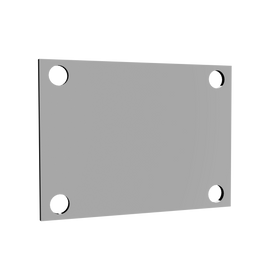 QTP Bolt-On QTEC Low Profile Cover Plate