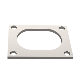 QTP Low Profile Weld-On QTEC Low Profile 4 Bolt Flange