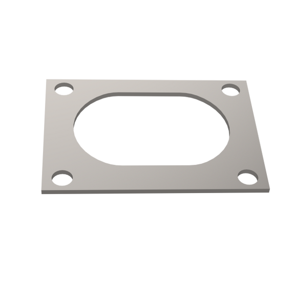 QTP Bolt-On QTEC Low Profile 4 Bolt Gasket