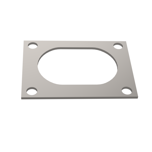 QTP Bolt-On QTEC Low Profile 4 Bolt Gasket - 0