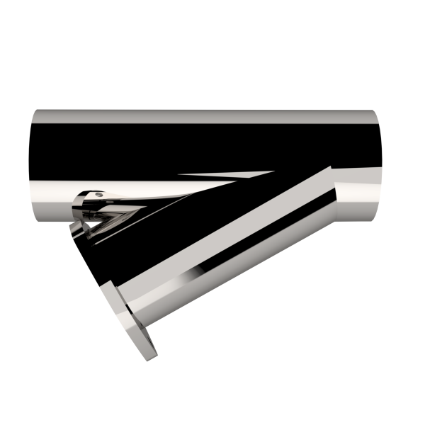 QTP 3.5in Weld-On QTEC Exhaust Cutout Y-Pipe