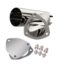QTP 3.5in Weld-On QTEC Exhaust Cutout Y-Pipe-1