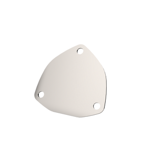 QTP 3.5in Bolt-On QTEC 3 Bolt Cover Plate