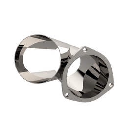 QTP 4in Weld-On QTEC Exhaust Cutout Y-Pipe - 0