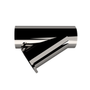 QTP 4in Weld-On QTEC Exhaust Cutout Y-Pipe-3