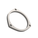 QTP 4in Weld-On QTEC 3 Bolt Flange-1