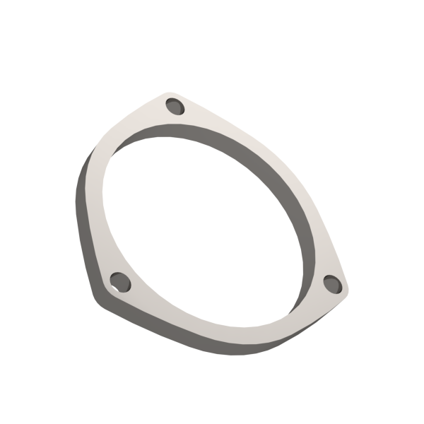 QTP 4in Weld-On QTEC 3 Bolt Flange