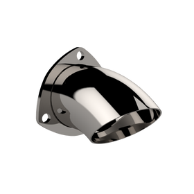 QTP 3in Bolt-On QTEC Adjustable Turn Down