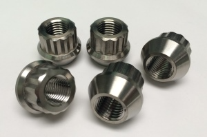 KATECH TITANIUM LUG NUT. 12PT 12X1.5MM