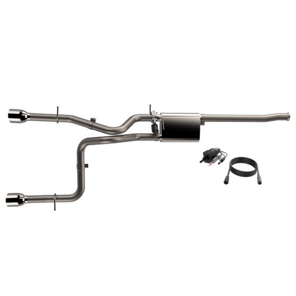 QTP 2018 Jeep Wrangler JL 304SS Screamer Cat-Back Exhaust 4DR w/4in Tips