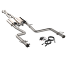 QTP 15-18 Dodge Challenger 6.2L/6.4L 304SS Screamer Cat-Back Exhaust w/3in Tips-1