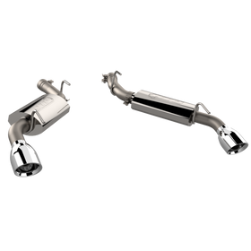 QTP 10-13 Chevrolet Camaro SS 6.2L 304SS AR3 Axle Back Exhaust w/4.5in Tips