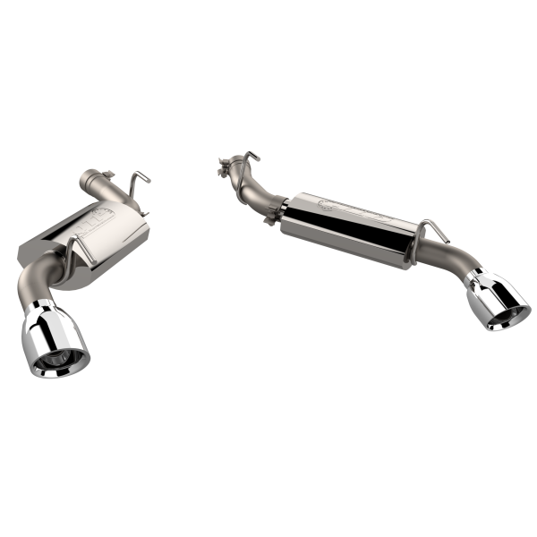 QTP 10-13 Chevrolet Camaro SS 6.2L 304SS AR3 Axle Back Exhaust w/4.5in Tips
