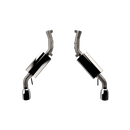 QTP 10-13 Chevrolet Camaro SS 6.2L 304SS AR3 Axle Back Exhaust w/4.5in Tips-2