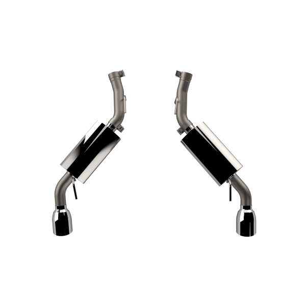 QTP 10-13 Chevrolet Camaro SS 6.2L 304SS AR3 Axle Back Exhaust w/4.5in Tips - 0