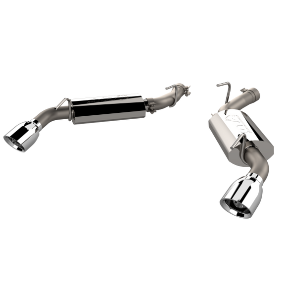 QTP 10-13 Chevrolet Camaro SS 6.2L 304SS AR3 Axle Back Exhaust w/4.5in Tips
