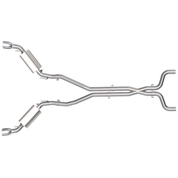 QTP 10-13 Chevrolet Camaro SS 6.2L 304SS AR3 Cat-Back Exhaust w/4.5in Tips