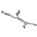 QTP 10-13 Chevrolet Camaro SS 6.2L 304SS AR3 Cat-Back Exhaust w/4.5in Black Tips-2