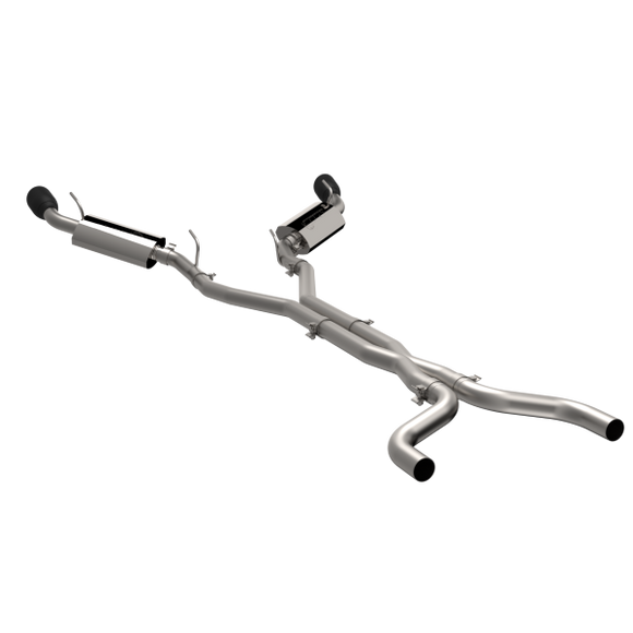 QTP 10-13 Chevrolet Camaro SS 6.2L 304SS AR3 Cat-Back Exhaust w/4.5in Black Tips