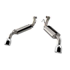 QTP 14-15 Chevrolet Camaro SS 6.2L 304SS AR3 Axle Back Exhaust w/4.5in Tips