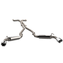 QTP 14-15 Chevrolet Camaro SS 6.2L 304SS AR3 Cat-Back Exhaust w/4.5in Tips-2