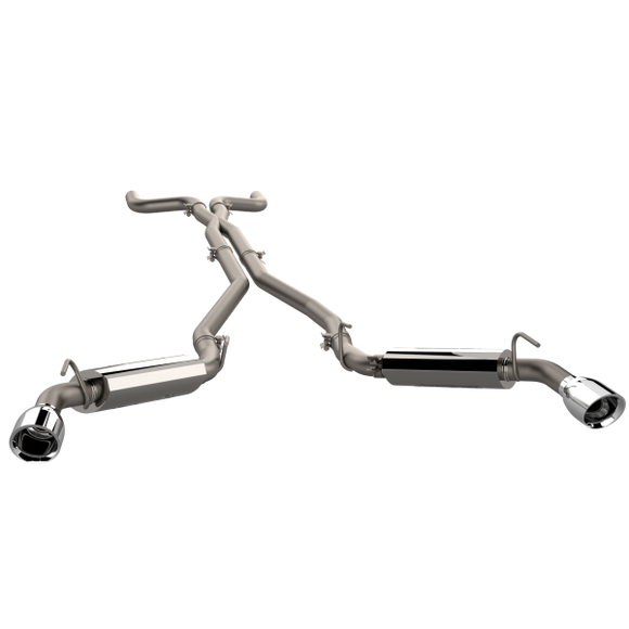 QTP 14-15 Chevrolet Camaro SS 6.2L 304SS AR3 Cat-Back Exhaust w/4.5in Tips