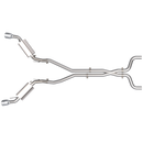 QTP 14-15 Chevrolet Camaro SS 6.2L 304SS AR3 Cat-Back Exhaust w/4.5in Tips-3