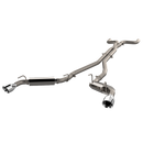 QTP 14-15 Chevrolet Camaro SS 6.2L 304SS AR3 Cat-Back Exhaust w/4.5in Tips-1