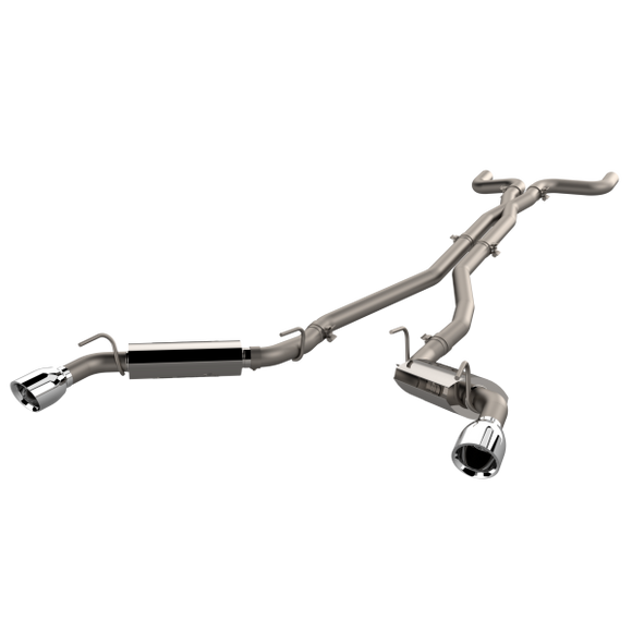 QTP 14-15 Chevrolet Camaro SS 6.2L 304SS AR3 Cat-Back Exhaust w/4.5in Tips