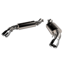 QTP 16-18 Chevrolet Camaro SS 6.2L 304SS AR3 Axle Back Exhaust w/4.5in Dual Tips-1