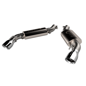 QTP 16-18 Chevrolet Camaro SS 6.2L 304SS AR3 Axle Back Exhaust w/4.5in Dual Tips