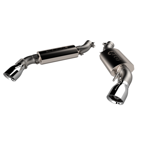 QTP 16-18 Chevrolet Camaro SS 6.2L 304SS AR3 Axle Back Exhaust w/4.5in Dual Tips