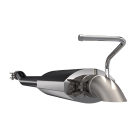 QTP 07-18 Jeep Wrangler JK 3.6/3.8L 304SS AR3 Crawler Exhaust - 0