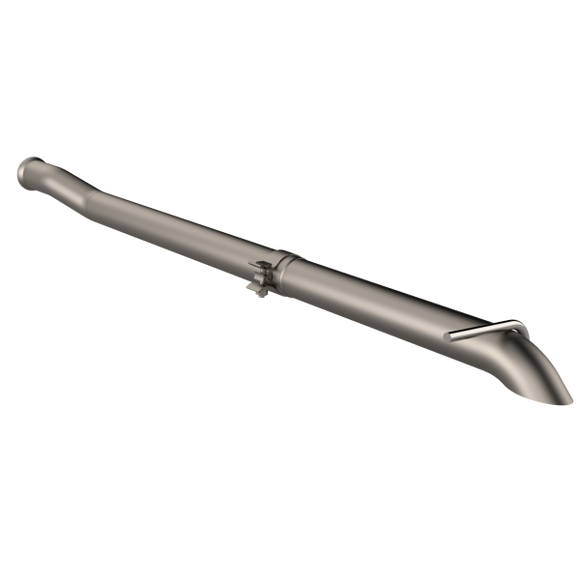 QTP 2018+ Jeep Wrangler JL 304SS Eliminator Cat-Back Crawler Exhaust w/Turn Down Exit