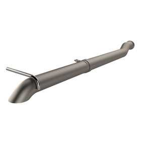 QTP 2018+ Jeep Wrangler JL 304SS Eliminator Cat-Back Crawler Exhaust w/Turn Down Exit - 0