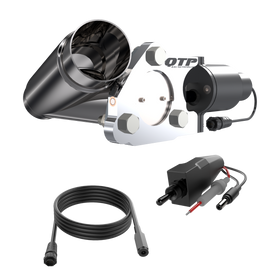 QTP Single 2.25in Electric Valve / Wiring / 1 Toggle Switch / 1 2.25in SS Exhaust Cutout